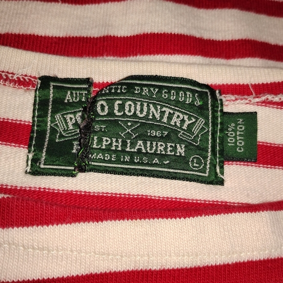 POLO COUNTRY STRIPED COTTON TOP - Picture 5 of 7